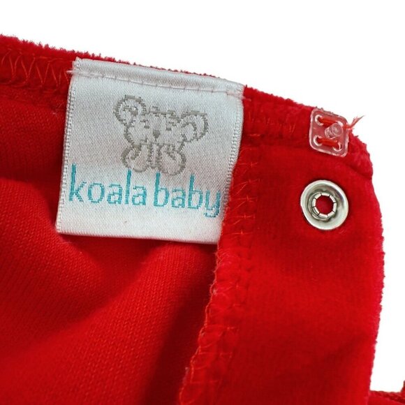 KOALA BABY Red Dress with Matching Bloomers 3-6 Months Holiday Christmas Outfit - Picture 8 of 11
